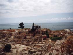 The seaside ruins of Byblos, in Lebanon