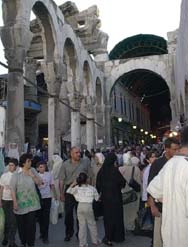 The Damascus Souk, in Syria