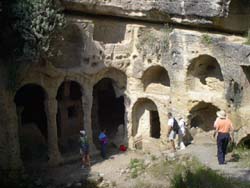 Old crypts in Iskenderun, Turkey