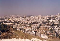 Overlook of Jerusalem, Israel