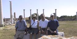 Chip, Bunny, and Bill from SY Onset in Northern Cyprus