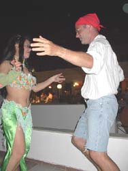 Pirates can belly dance too!