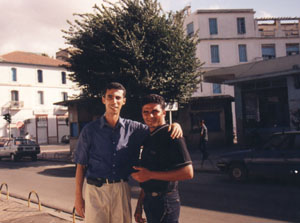 Mohamed and Zied from Bizerte, Tunisia
